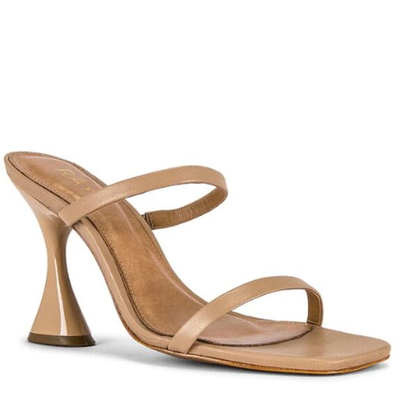 RAYE Pyramid Heel in Nude – EUC Size 9.5